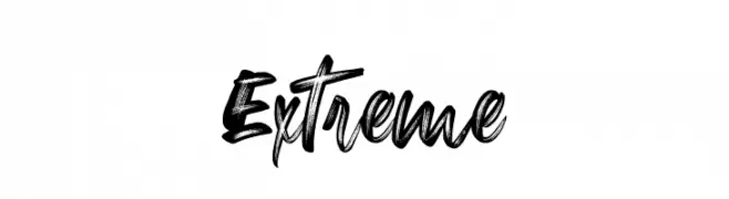 Extreme  Frei Schriftart Herunterladen