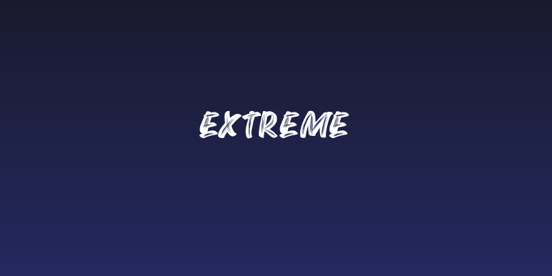 Extreme Social Header