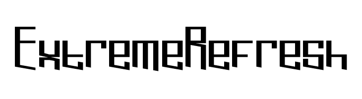 Download Extremerefresh Font Download For Free Ffonts Net SVG Cut Files