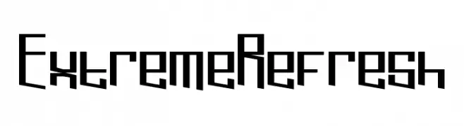 ExtremeRefresh  免费字体下载