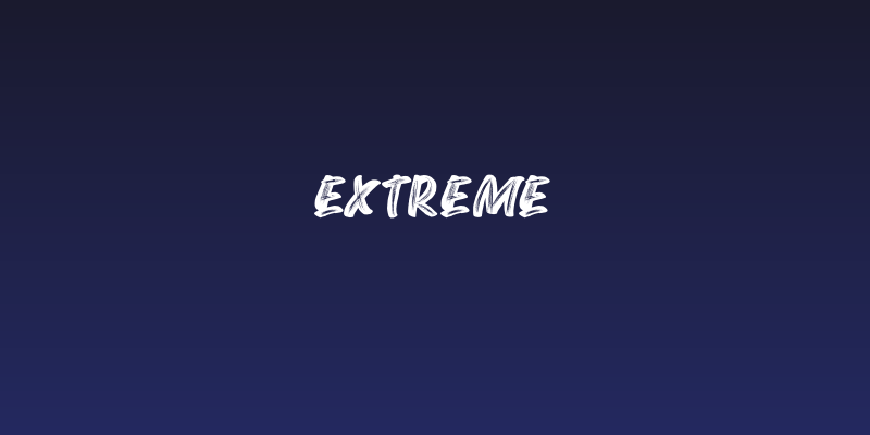 Extreme Social Header