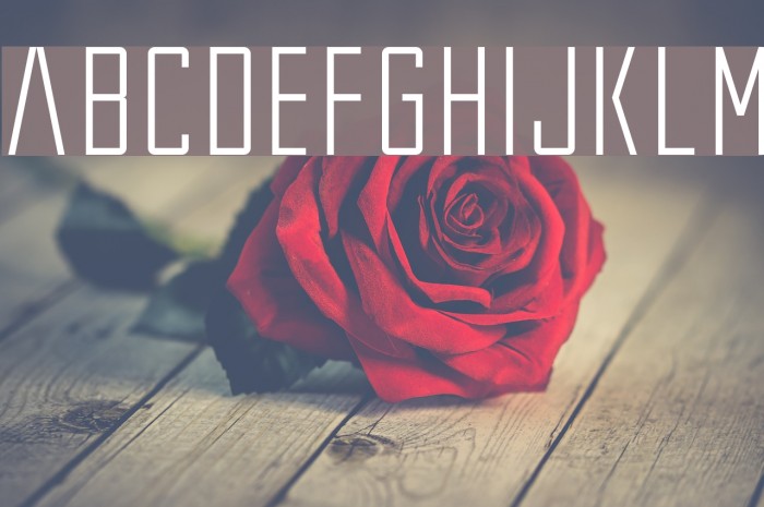 Extros Backstage Font examples