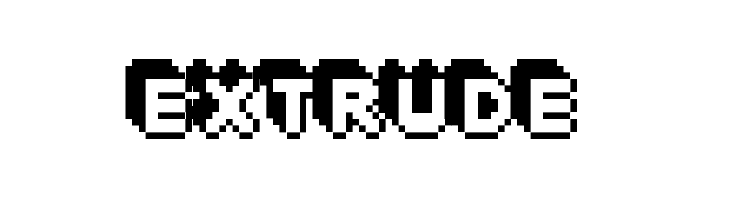 Extrude Font