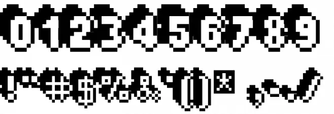 Extrude Font OTHER CHARS