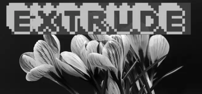 Extrude Font examples