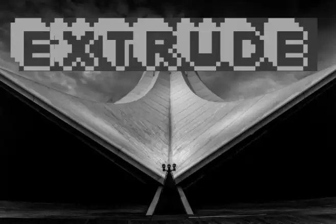 Extrude Font examples