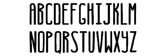 Extupida Font LOWERCASE