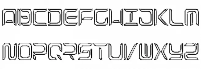 Exynos Reflecter Шрифта ВЕРХНИЙ