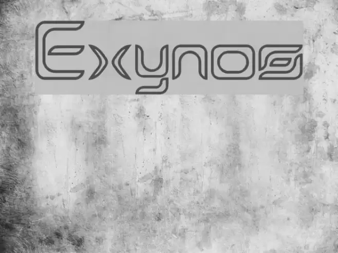 Exynos Font examples