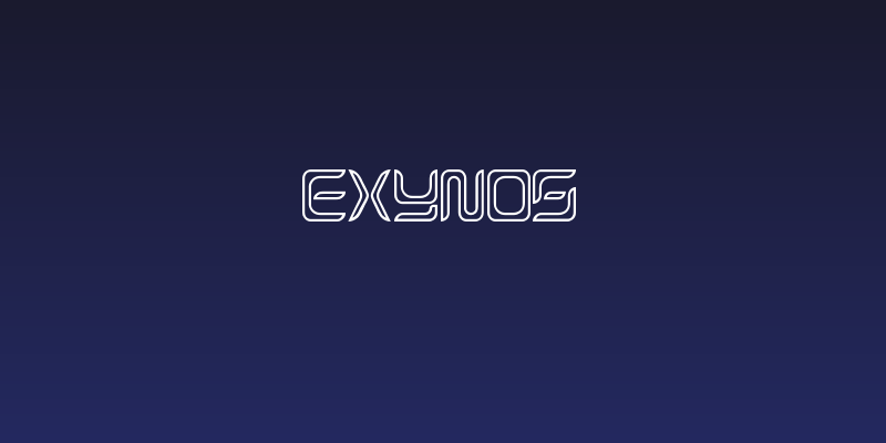 Exynos Social Header