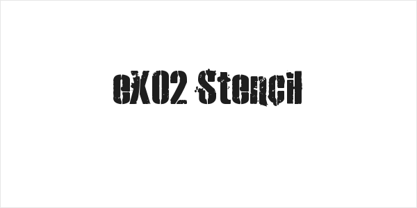 eXO2 Stencil Logo