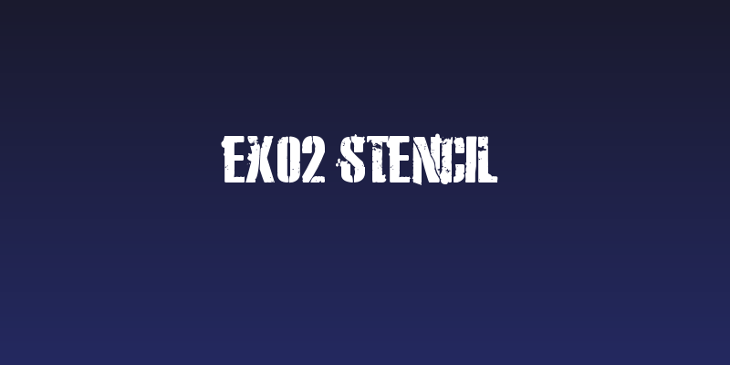eXO2 Stencil Social Header