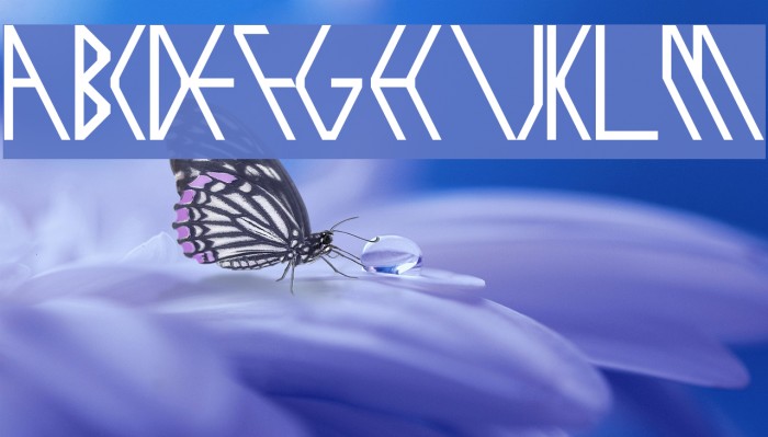 exoziti Regular Font examples