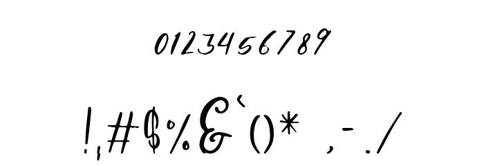 expose Font OTHER CHARS