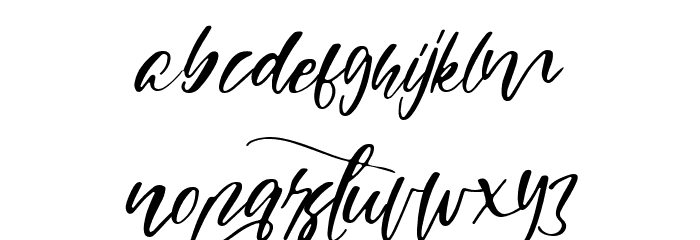 expose Font LOWERCASE