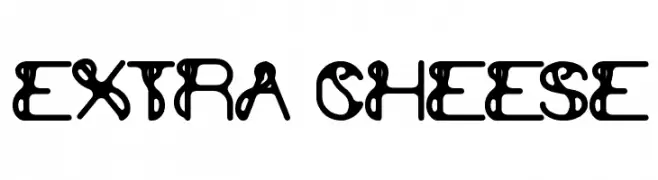 extra cheese  font caratteri gratis