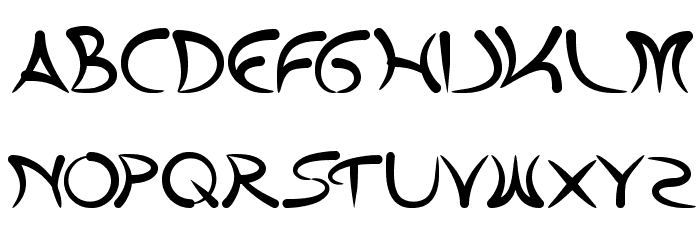 extra hot Font LOWERCASE