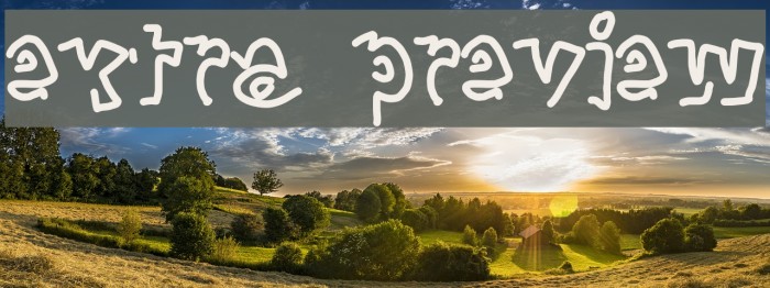 extra preview Font examples