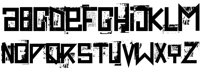 extravaganza- Font LOWERCASE