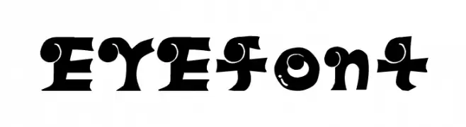 EYEfont  Fuentes Gratis Descargar