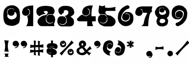 EYEfont Font OTHER CHARS