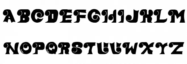 EYEfont Polices MAJUSCULES