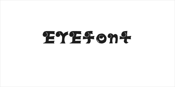 EYEfont Logo