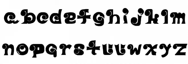 EYEfont Fonte MINÚSCULAS