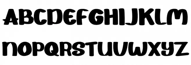 Eye Monsta Schriftart Groß