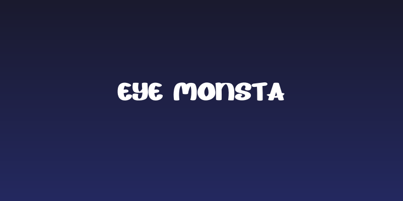 Eye Monsta Social Header