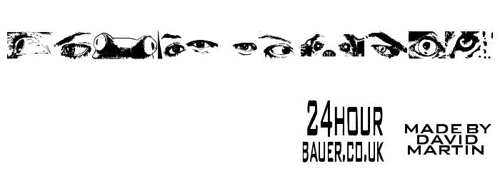 Eye Spy Font OTHER CHARS
