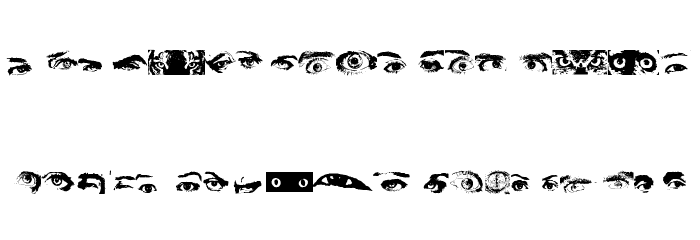 Eye Spy Font LOWERCASE