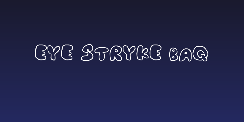 Eye Stryke Baq Social Header