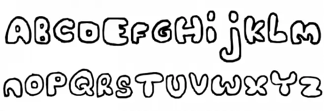 Eye Stryke Baq フォント 小文字