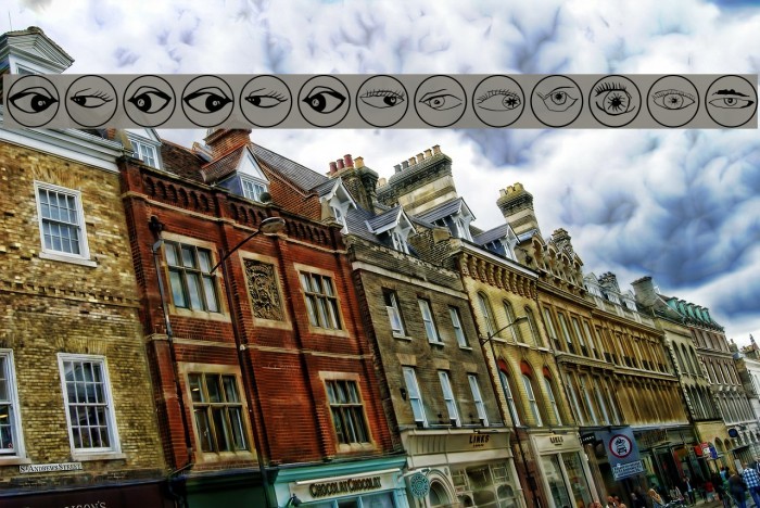 EyeEyeOnBlack Font examples