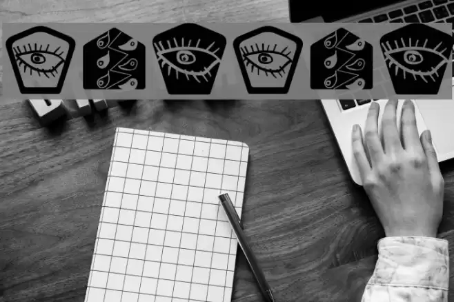 EyeEye Font examples
