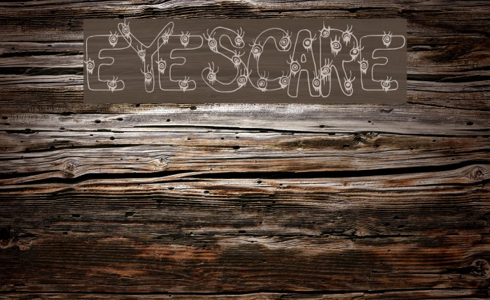 EyeScare Font examples
