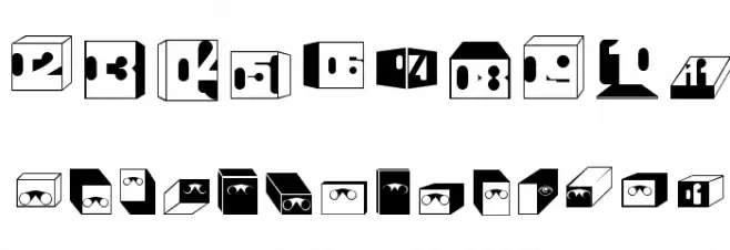 EyeSee Font OTHER CHARS