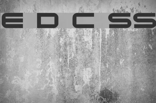 Eyechart Display Caps SSi Font examples