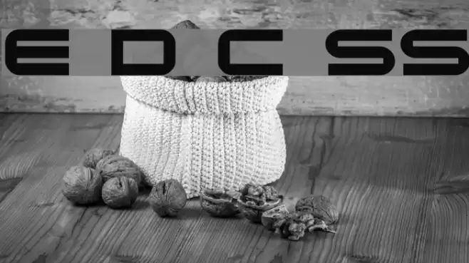 Eyechart Display Caps SSi Font examples