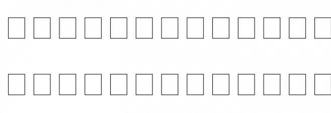 Eyechart Display Caps SSi Font LOWERCASE