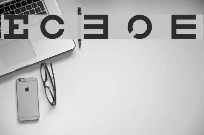 Eyechart Font examples