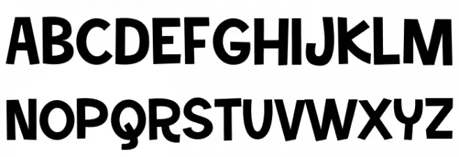 Eyeful DEMO Regular 字体 大写