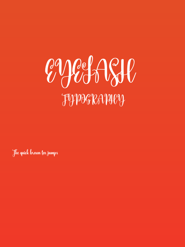 Eyelash Poster