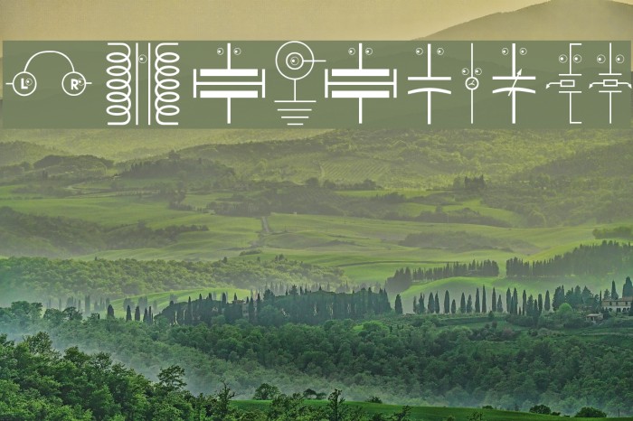 EyelecBats Font examples
