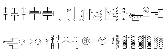 EyelecBats Font LOWERCASE