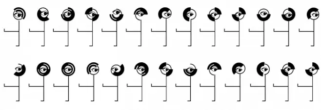 Eyemen Caratteri MINUSCOLO