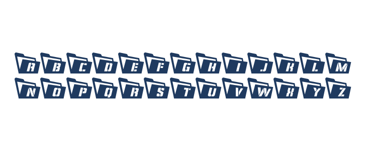 Eyes Only 3D Lowercase