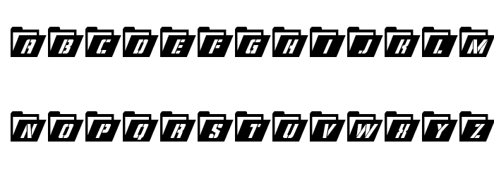 Eyes Only Condensed Italic Font LOWERCASE
