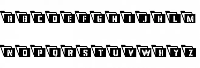 Eyes Only Condensed Leftalic Caratteri MAIUSCOLE